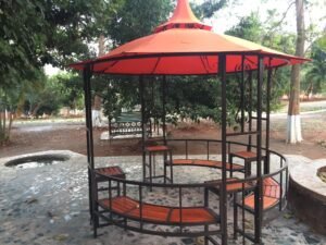 Photo of another Gazebo at outside farm space