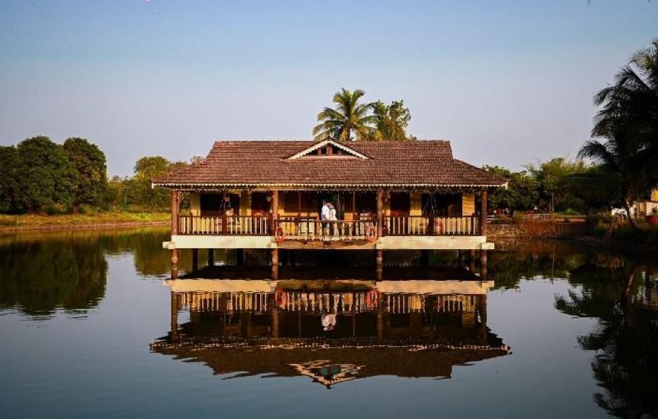 Saguna Baug’s Classic Pond House